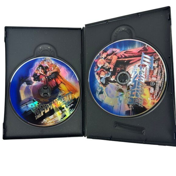 Back To The Future Complete Trilogy DVD Set 2002 Michael J Fox Christopher Lloyd - Picture 4 of 8